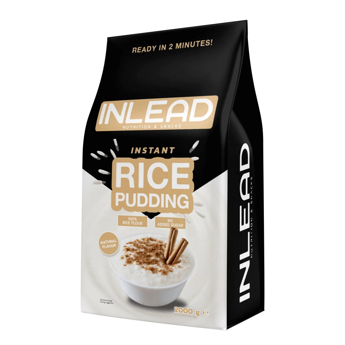INLEAD Instant Rice Pudding 2000g | Reismehl Carbs ohne Zusätze