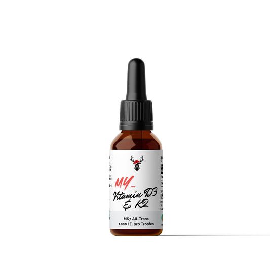 Vitamin D3 + K2 - 1.000 Tropfen (1.000 I.E.) - 50ml