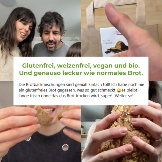 CLARA - glutenfreie Bio-Brotbackmischung