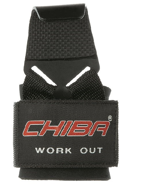 CHIBA Latzughaken | Edelstahl Griffhilfe für Krafttraining