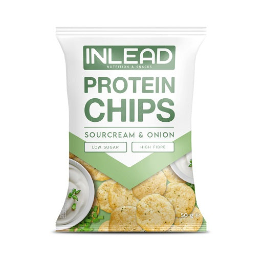 Protein Chips 6x50g – knusprig & eiweißreich (Paprika & Sour Cream)