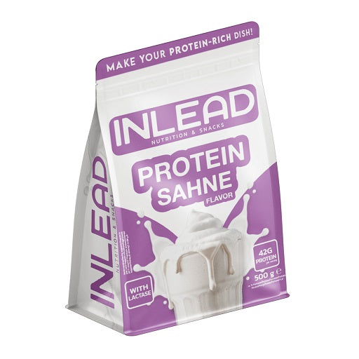 INLEAD Protein Sahne 500 g | Protein Sahne zum Kochen & Backen