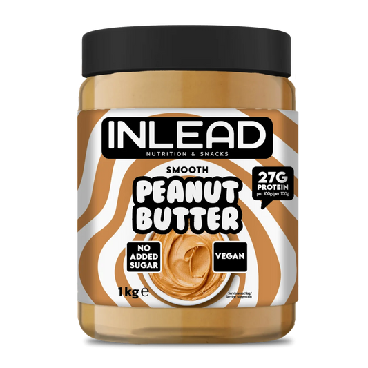 INLEAD Peanut Butter 1kg – 100% Erdnüsse, ohne Zucker & Palmöl