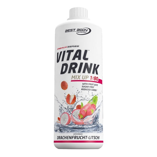 Best Body Vital Drink 1:80 – 1000 ml zuckerfreier Sirup