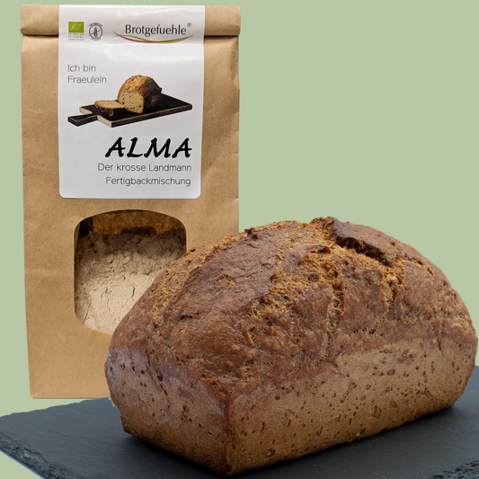 ALMA -  glutenfreie Bio-Brotbackmischung