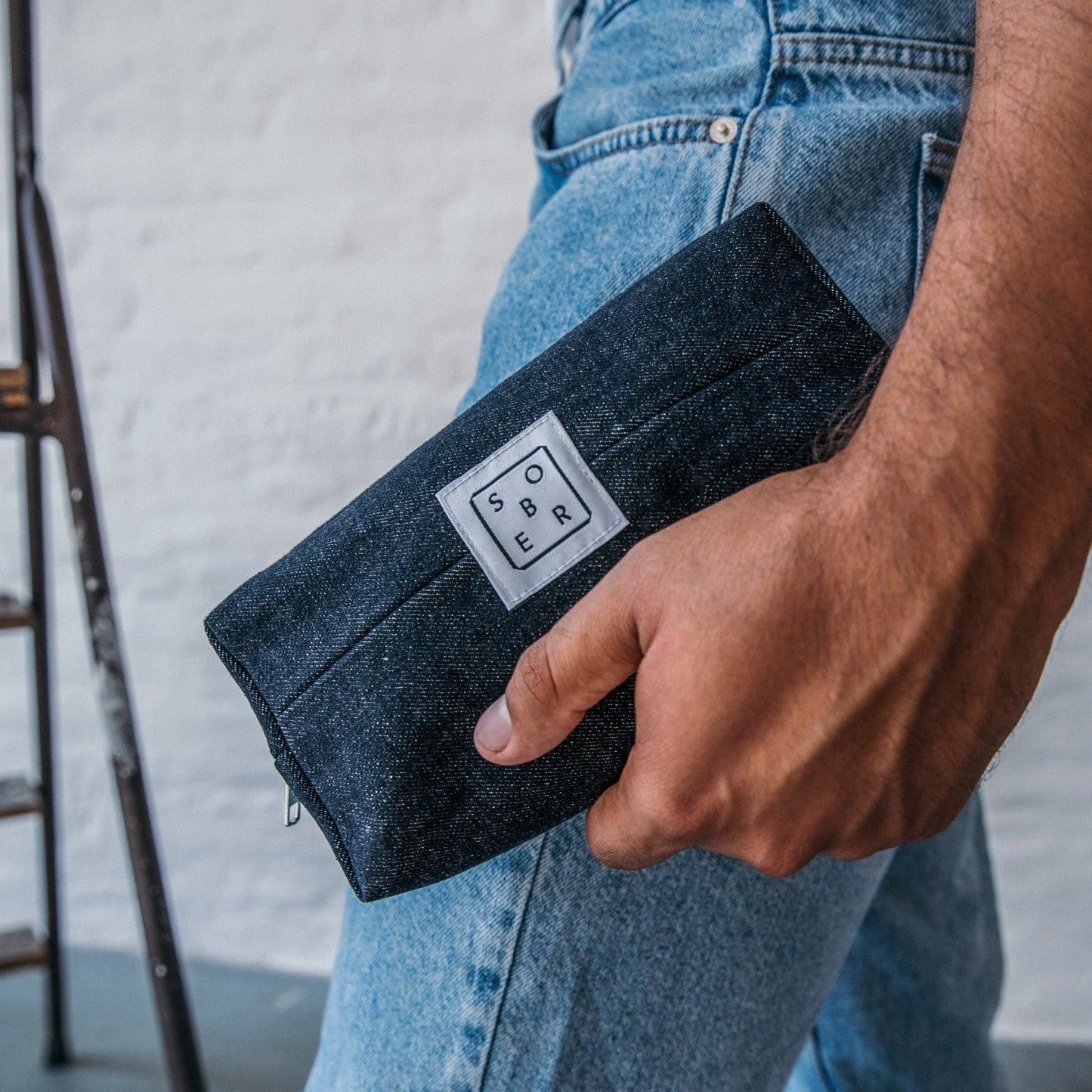 Kulturtasche Denim