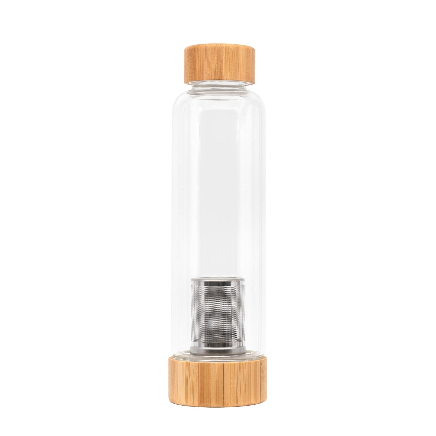 Lotus Vita - Tee Glasflasche – Stilvoll & Nachhaltig - 550ml