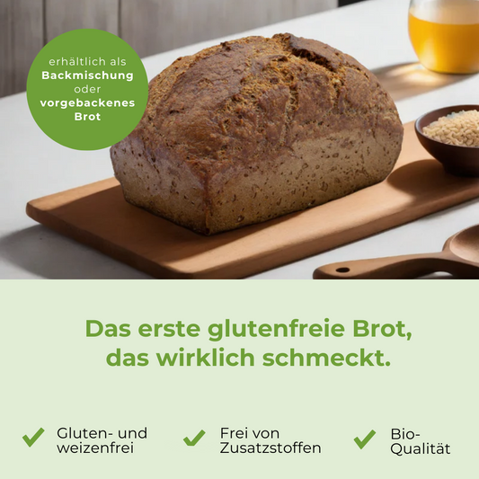 ALMA -  glutenfreie Bio-Brotbackmischung