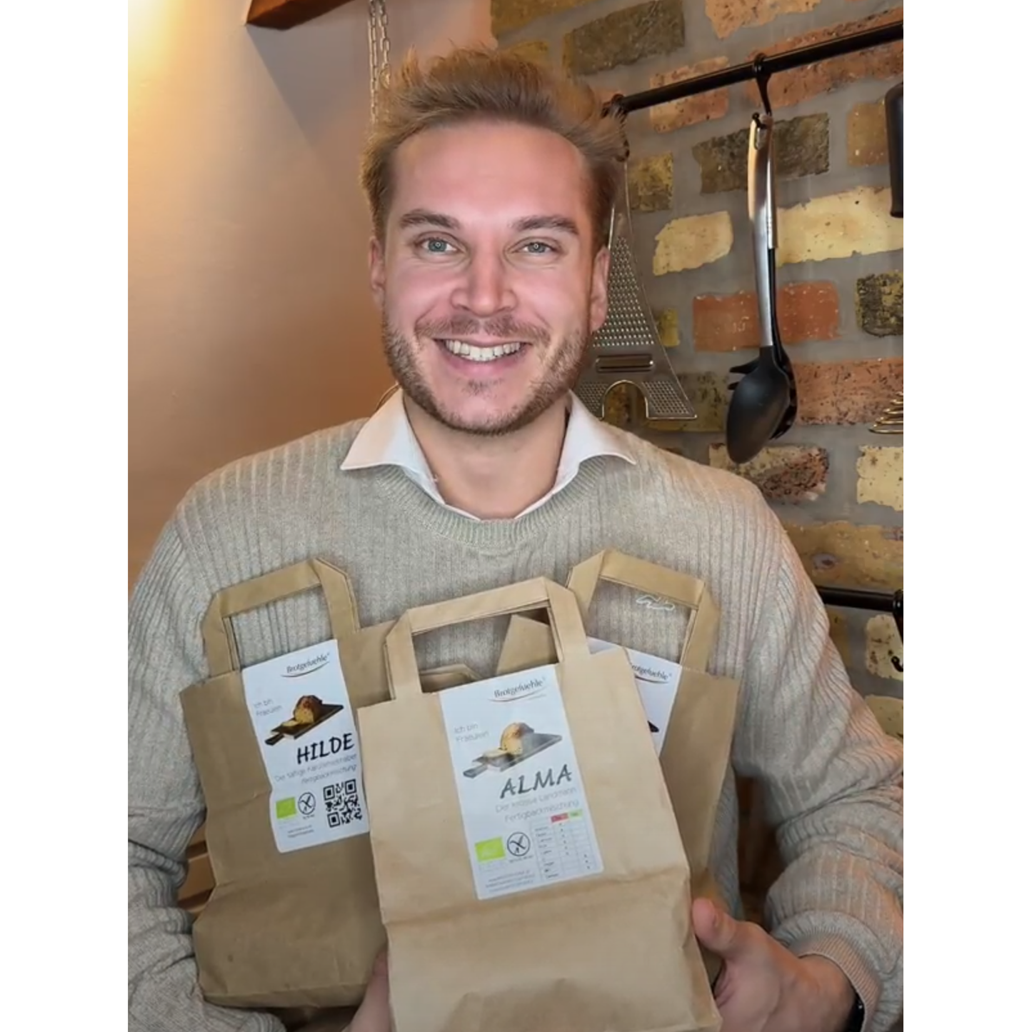 CLARA - glutenfreie Bio-Brotbackmischung