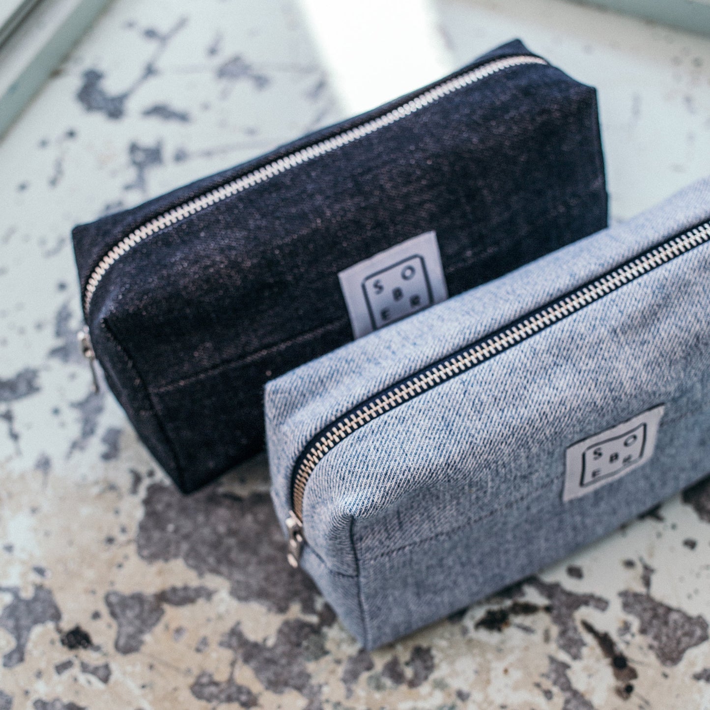Kulturtasche Denim